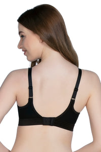 True Comfort V-Neck Non-Padded Non-Wired Bra  - amanté Bra thumbnail 4