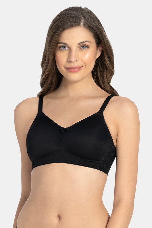 Smooth Minimiser Bra 34C / Black - amanté Bra