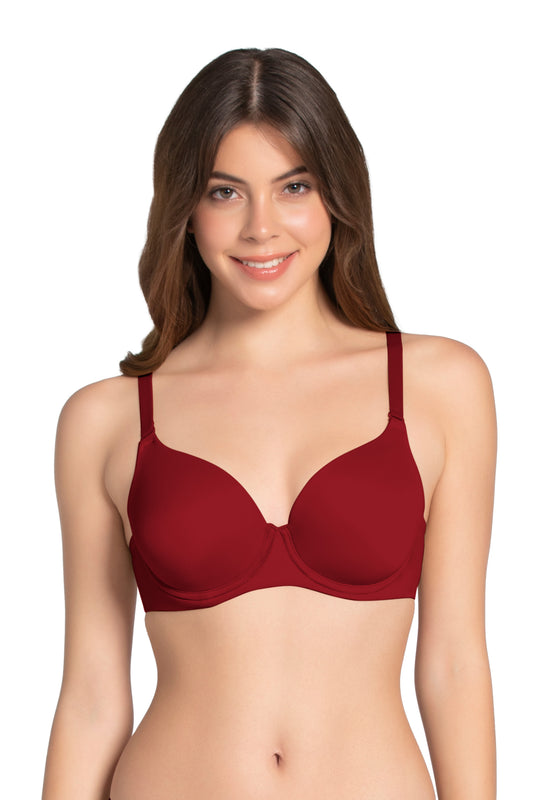 Smooth Moves Wired Bra 32B / Red Dahlia - amanté Bra