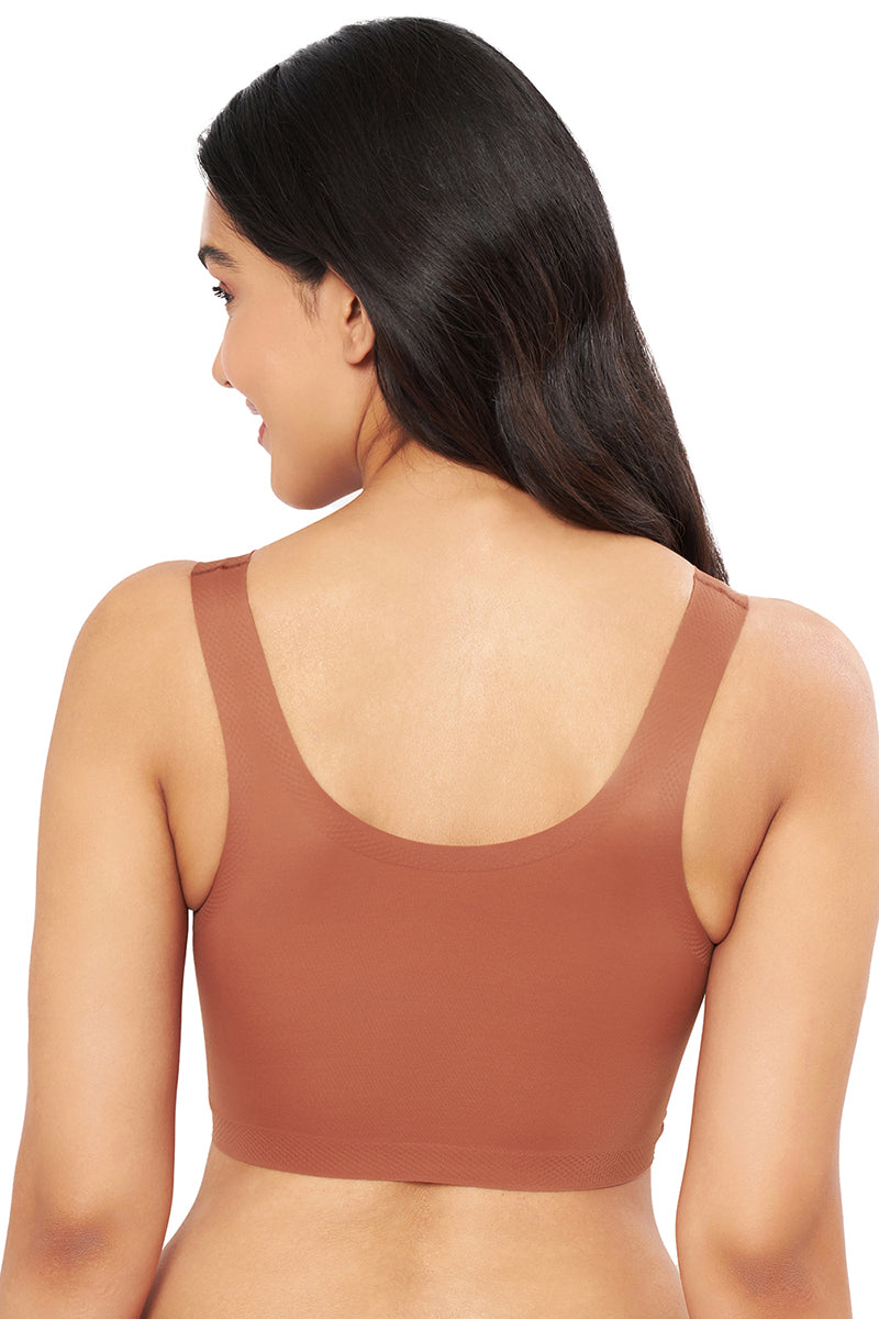 Skins Support Scoop Neck Bra  - amanté Bra