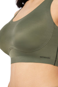 Skins Support Scoop Neck Bra  - amanté Bra thumbnail 3