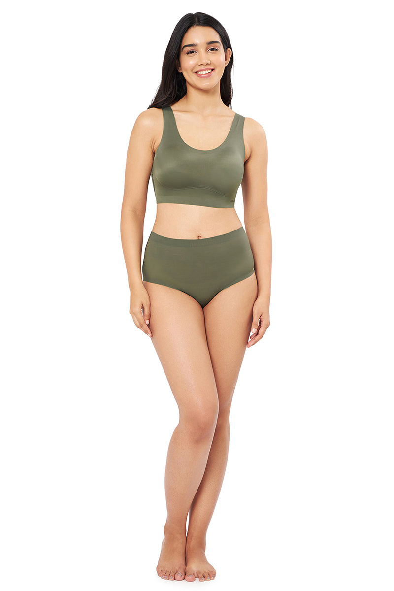 Skins Scoop Neck Bra  - amanté Bra - Image 4 of 4