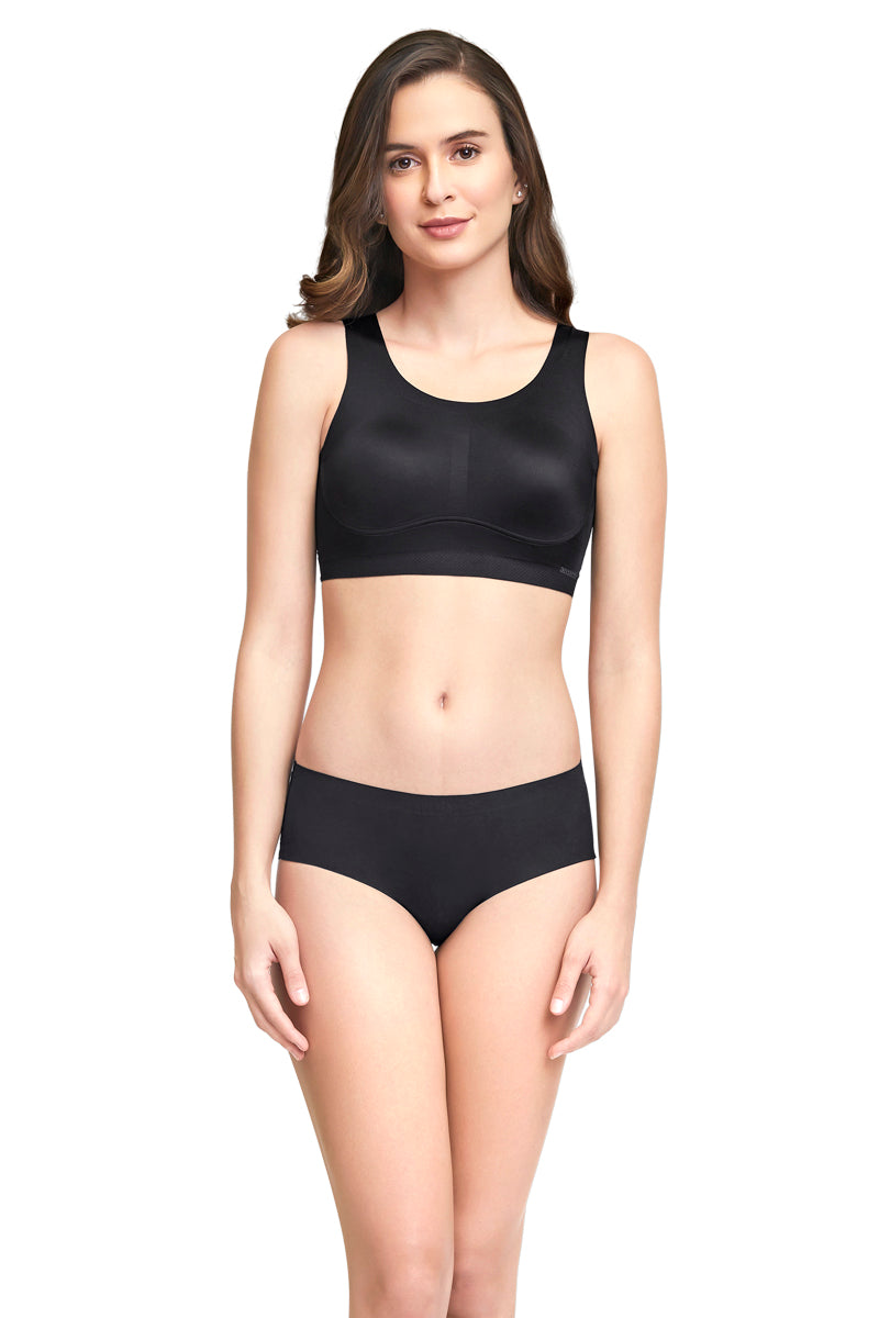 Skins Scoop Neck Bra  - amanté Bra - Image 3 of 6