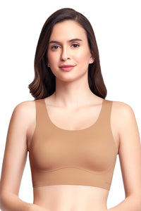Skins Scoop Neck Bra S / Macaroon - amanté Bra thumbnail 1