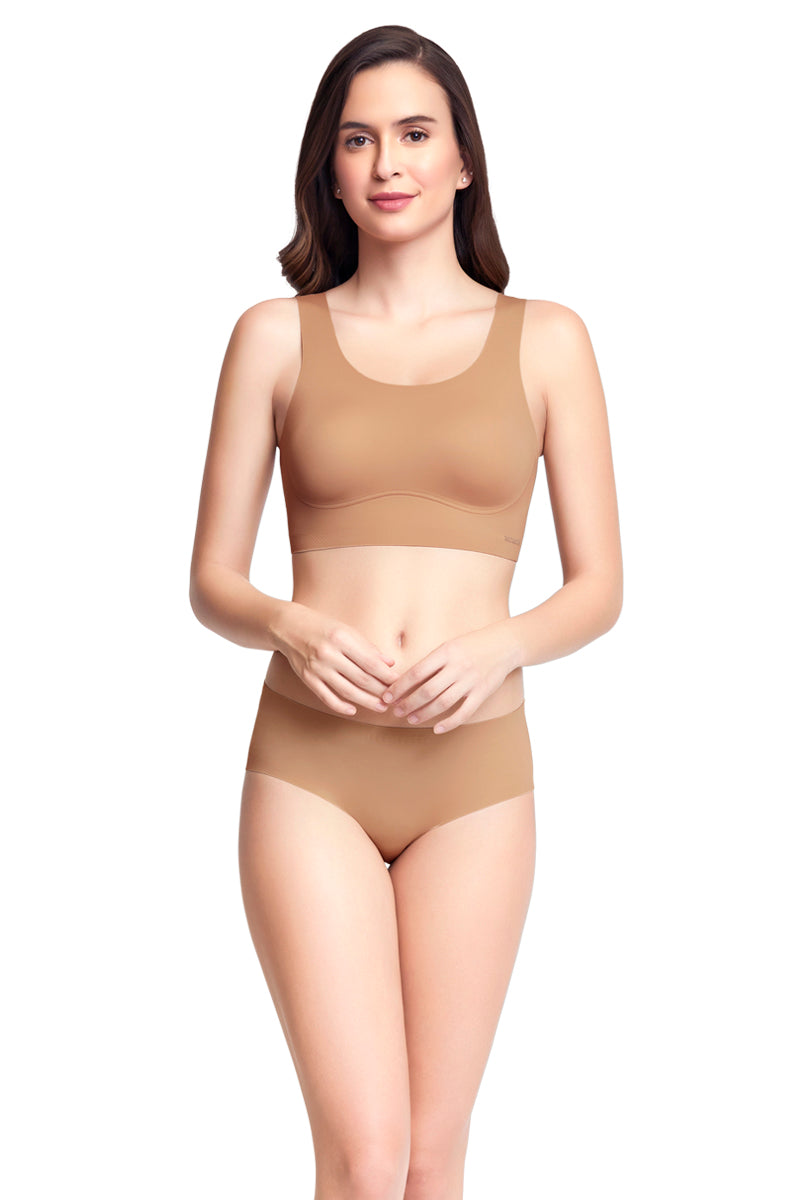 Skins Scoop Neck Bra  - amanté Bra - Image 3 of 6