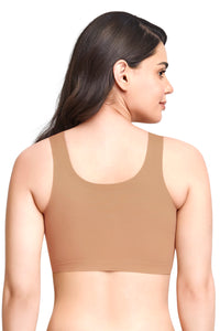 Skins Support Scoop Neck Bra  - amanté Bra thumbnail 2