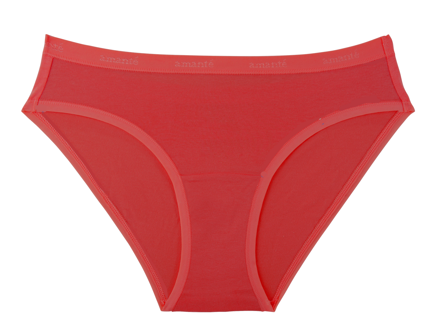 Cotton Single Brief-Crimson S / Crimson - amanté Pantie