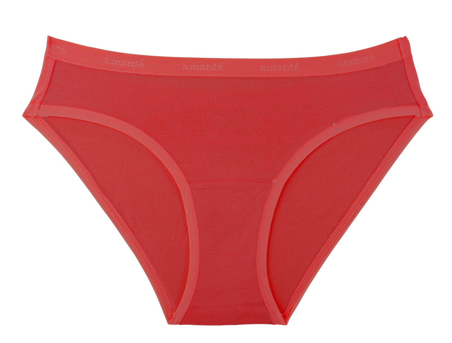 Cotton Single Brief-Crimson S / Crimson - amanté Pantie - Image 1 of 1