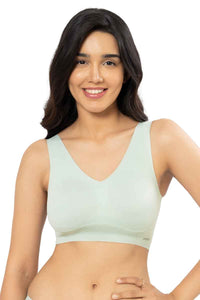 Skins V-Neck Bra S / Seafoam - amanté Bra thumbnail 1