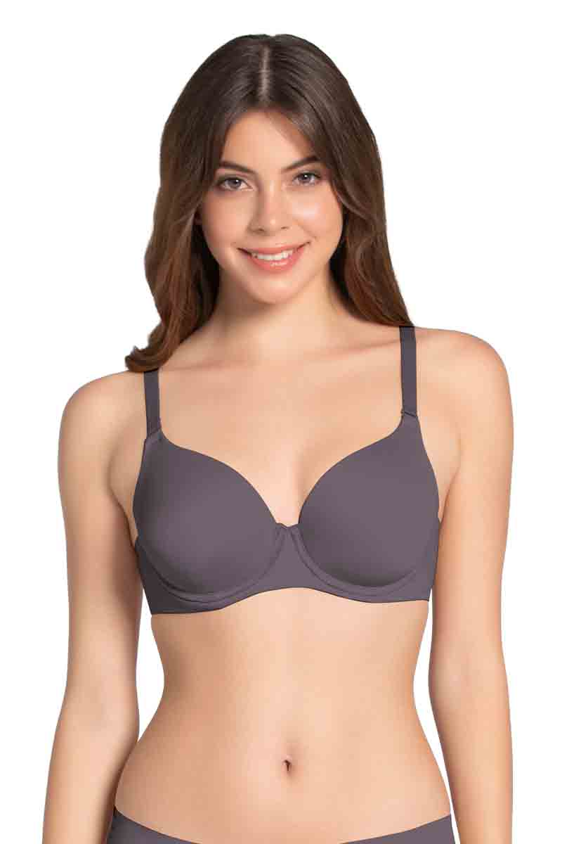 Smooth Moves Wired Bra 34C / Shark - amanté Bra