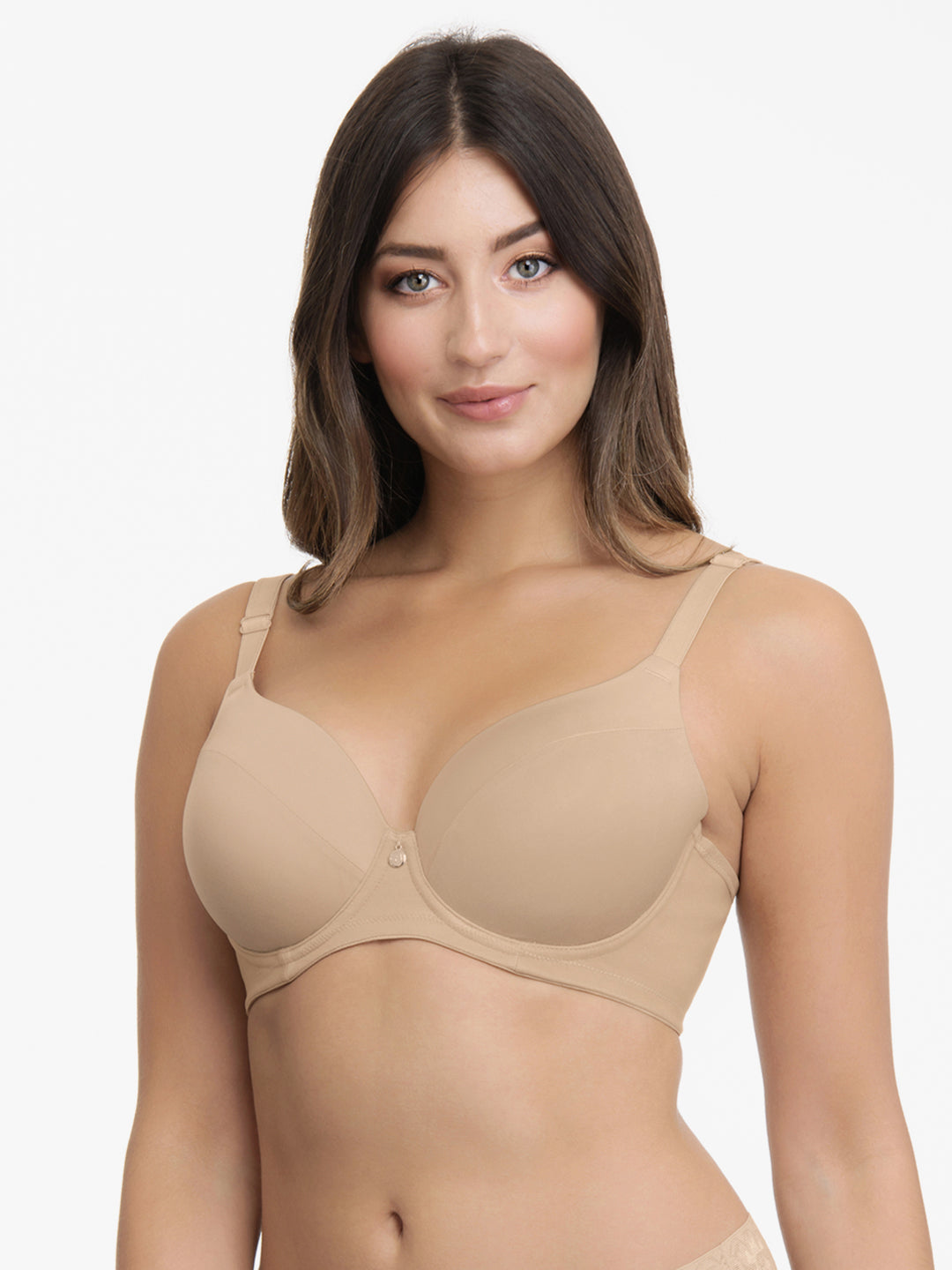 Smooth Definition Bra 42D / Sandalwood - amanté Bra