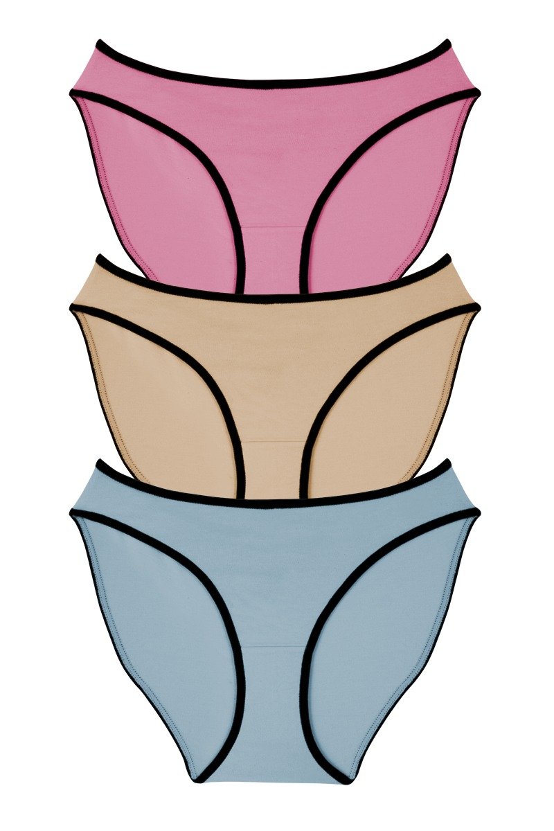 Every de Cotton Bikini Brief Combo 7 S / Assorted - amanté Panty