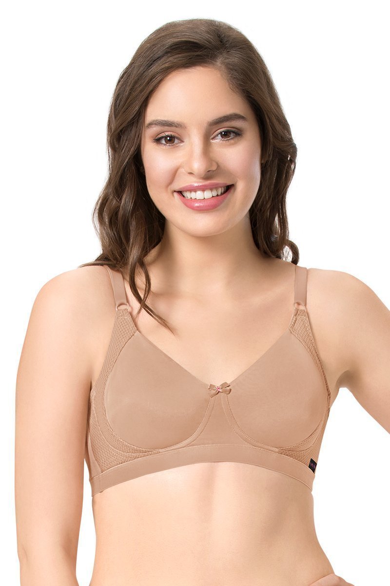 Essential Support Bra 32B / Sandalwood - amanté Bra