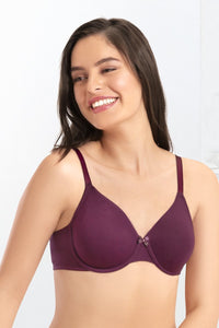 Every de Cotton Embrace Full Cover Bra 32D / Pickled Beet - amanté Bra thumbnail 9