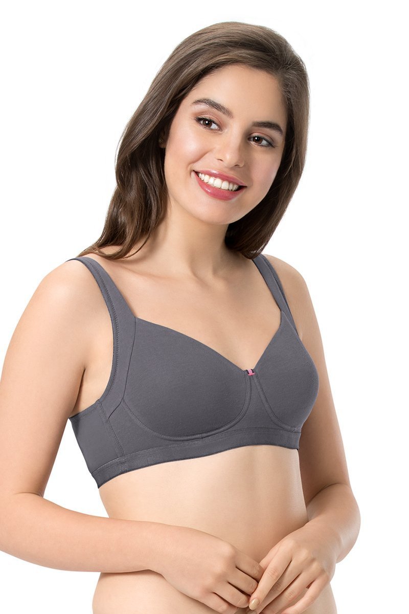 every de True Support Bra 32B / Steel Grey - amanté Bra