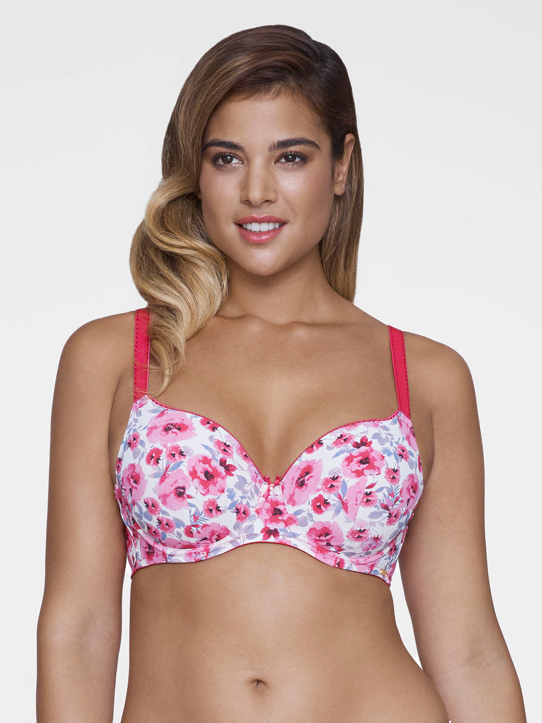 Summer Bloom Bra 36C / Cranberry - amanté Bra