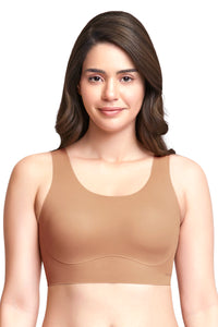 Skins Support Scoop Neck Bra M / Macaroon - amanté Bra thumbnail 1