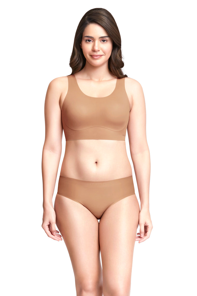 Skins Support Scoop Neck Bra  - amanté Bra