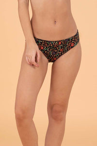 Brocade Beauty Bikini Brief S / Black - amanté Pantie thumbnail 1