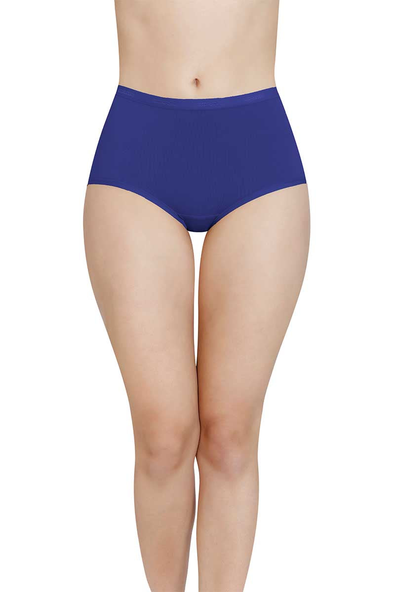 Cotton Full-Brief Solid Pack of 3 (Combo 6)  - amanté Pantie