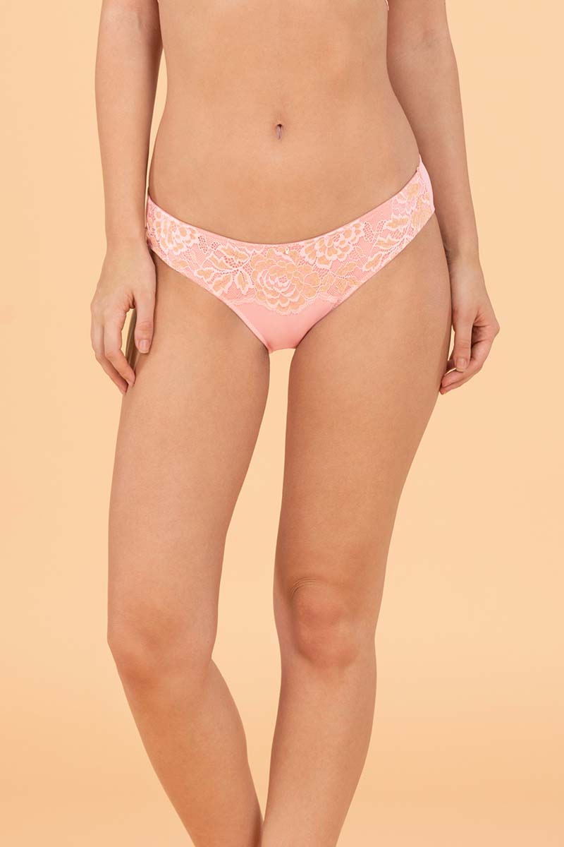 Lace Legacy Bikini Brief S / Bridal Rosette - amanté Pantie - Image 2 of 6
