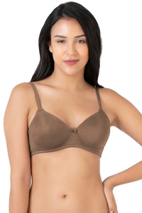 Everyday Smooth Non-Wired Bra 32B / Honey Bronze - amanté Bra thumbnail 2