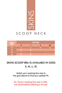 Skins Scoop Neck Bra  - amanté Bra thumbnail 6