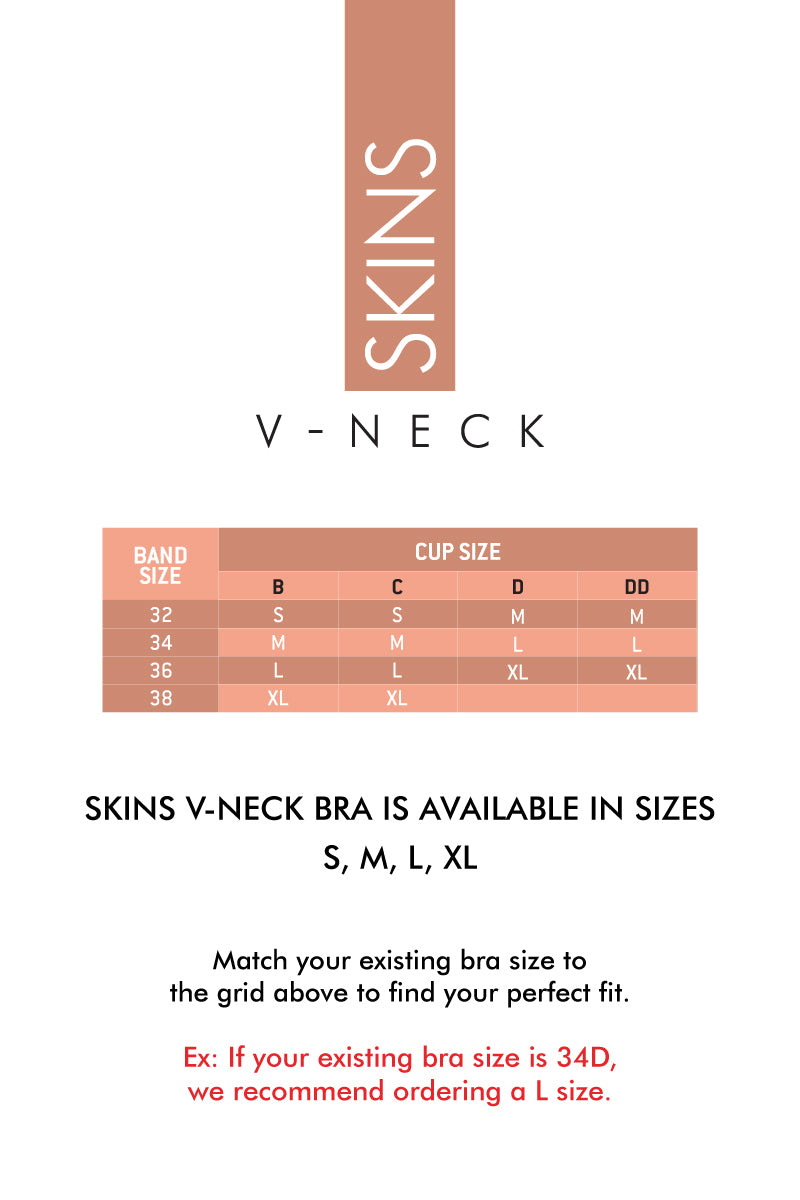 Skins V-Neck Bra  - amanté Bra - Image 6 of 6