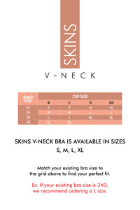 Skins V-Neck Bra  - amanté Bra thumbnail 6