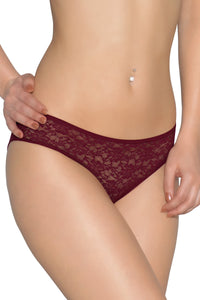 Floral Romance Panty S / Maroon - amanté Panty thumbnail 1