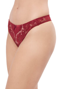 Eternal Romance Lace Thong  - amanté brief thumbnail 3