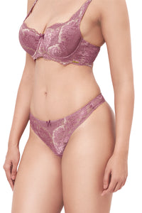 Eternal Romance Lace Thong  - amanté brief thumbnail 3