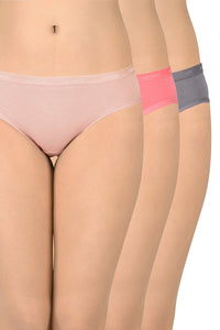 Classic Cotton Bikini Briefs - Wide Band S / C328 Solid - amanté Pantie thumbnail 3