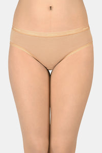 Cotton Bikini Briefs Solid Pack of 3 (Combo 7)  - amanté Panty thumbnail 4