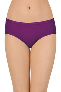Cotton Hipster Brief Solid Pack of 3 (Combo 3)  - amanté Panty thumbnail 4
