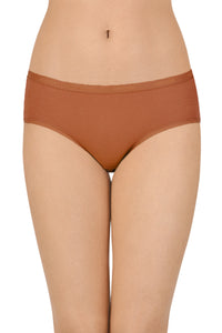 Cotton Hipster Brief Solid Pack of 3 (Combo 3)  - amanté Panty thumbnail 3