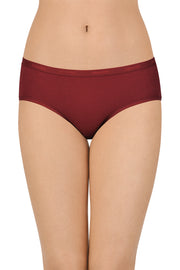 Cotton Hipster Brief Solid Pack of 3 (Combo 6)  - amanté Panty