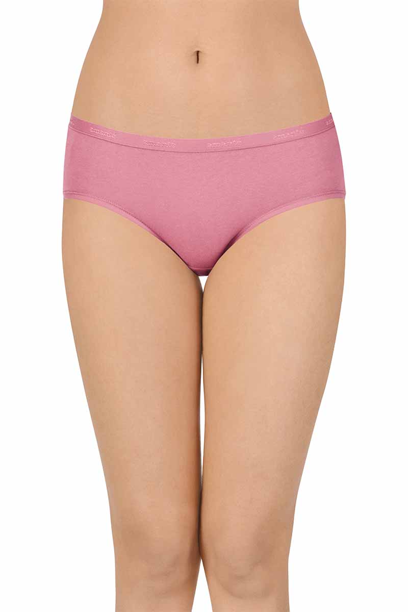 Cotton Hipster Brief Solid Pack of 3 (Combo 7)  - amanté Panty - Image 4 of 4