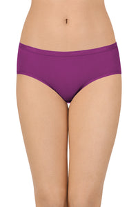 Cotton Hipster Brief Solid Pack of 3 (Combo 11)  - amanté Panty thumbnail 3