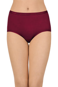 Cotton Full-Brief Solid Pack of 3 (Combo 10)  - amanté Pantie thumbnail 4