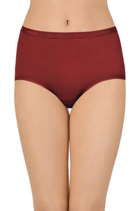 Cotton Full-Brief Solid Pack of 3 (Combo 7)  - amanté Pantie thumbnail 4