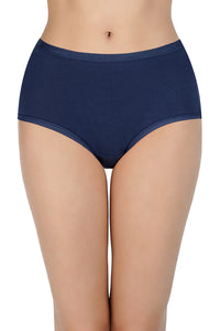 Cotton Full-Brief Solid Pack of 3 (Combo 4)  - amanté Pantie thumbnail 2