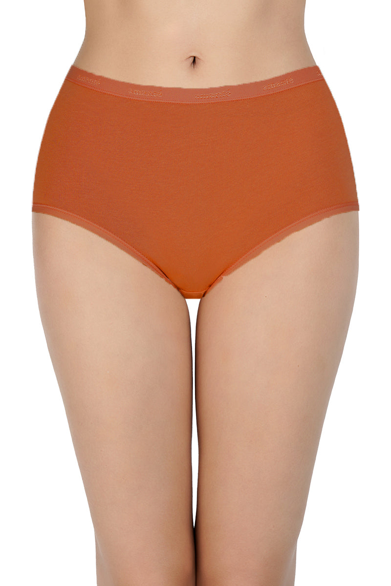 Cotton Full-Brief Solid Pack of 3 (Combo 4)  - amanté Pantie