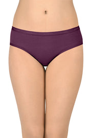 Cotton Hipster Brief Solid Pack of 3 (Combo 9)  - amanté Panty