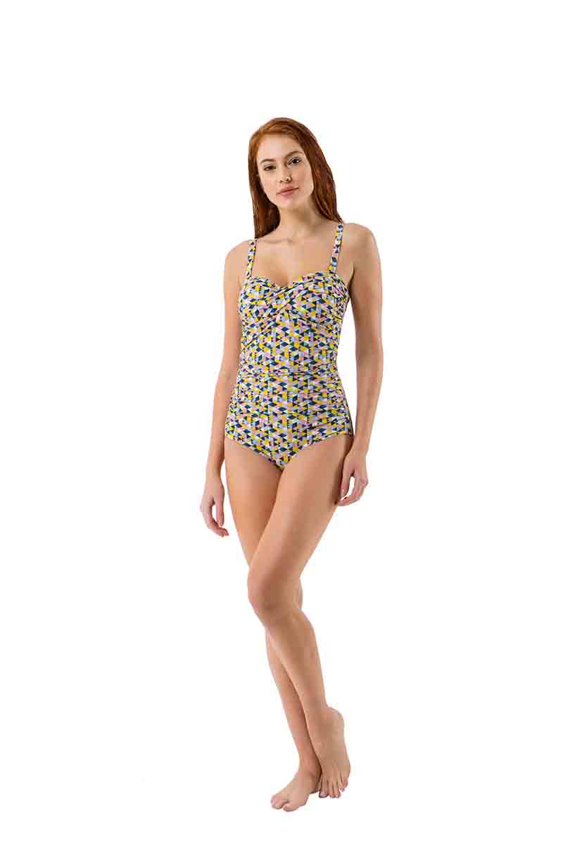 Ruched One Piece  - amanté Swimwear
