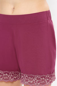 Lace Touch Sleep Short  - amanté Sleepwear thumbnail 5