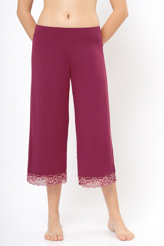 Lace Touch Pyjama Bottom S / Anemone - amanté Sleepwear