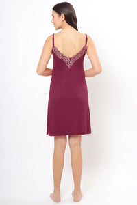 Lace Touch Sleep Chemise  - amanté Sleepwear thumbnail 2