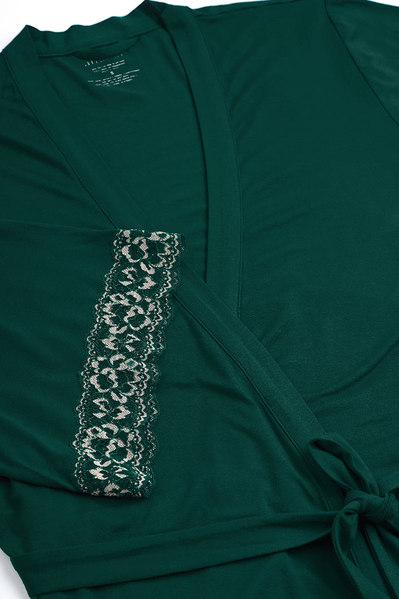 Lace Touch Sleep Robe  - amanté Sleepwear - Image 6 of 6