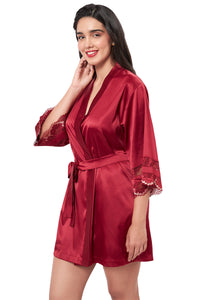 Eternal Bliss Lace Robe  - amanté Sleepwear thumbnail 3